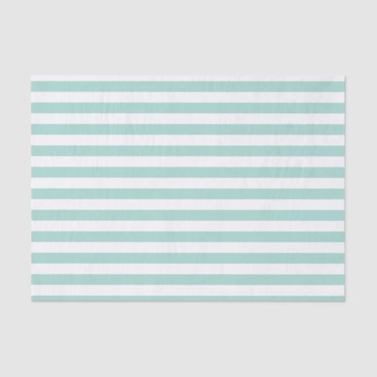 Aqua Stripes tissuepapier (Voorkant)