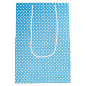 Aqua Sunglazen op zonnebloem Medium Cadeauzakje (Achterkant)