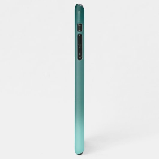 Aqua sunset iPhone hoesje (Linkerkant)