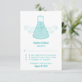 Aqua Sweet Chemistry Response Kaart (Staand voorkant)