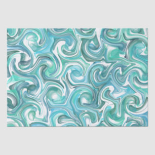 Aqua Swirl-weefselpapier Tissuepapier