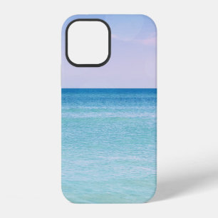 Aqua Teal Lavendel Oceaan Golven Tropisch Strand iPhone 12 Hoesje