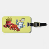 Aqua Teen Hunger Force Anime Graphic Bagagelabel (Voorkant horizontaal)
