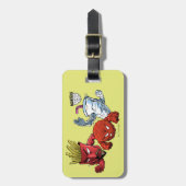 Aqua Teen Hunger Force Anime Graphic Bagagelabel (Voorkant verticaal)