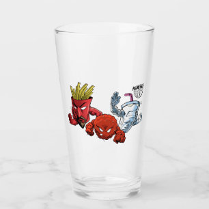 Aqua Teen Hunger Force Anime Graphic Glas
