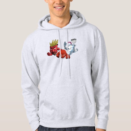 Aqua Teen Hunger Force Anime Graphic Hoodie (Voorkant)