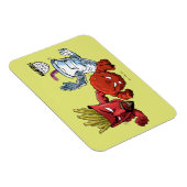 Aqua Teen Hunger Force Anime Graphic Magneet (Rechterzijde)