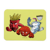 Aqua Teen Hunger Force Anime Graphic Magneet (Horizontaal)