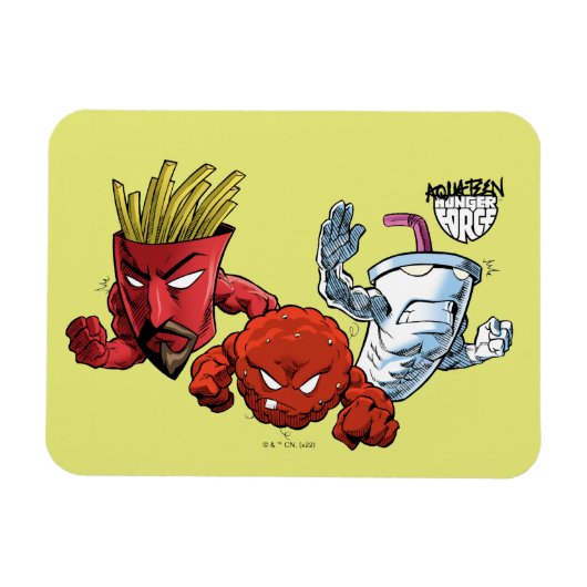 Aqua Teen Hunger Force Anime Graphic Magneet (Horizontaal)