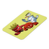 Aqua Teen Hunger Force Anime Graphic Magneet (Linkerzijde)
