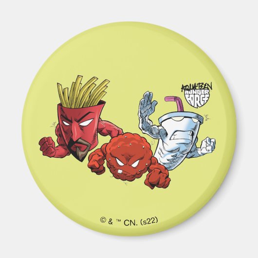 Aqua Teen Hunger Force Anime Graphic Magneet (Voorkant)