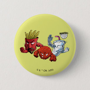 Aqua Teen Hunger Force Anime Graphic Ronde Button 5,7 Cm
