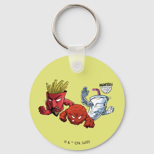 Aqua Teen Hunger Force Anime Graphic Sleutelhanger (Voorkant)