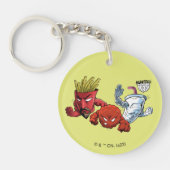 Aqua Teen Hunger Force Anime Graphic Sleutelhanger (Voorkant)