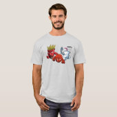 Aqua Teen Hunger Force Anime Graphic T-shirt (Voorkant volledig)