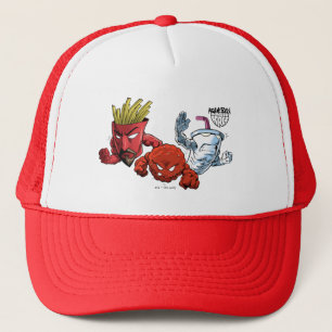 Aqua Teen Hunger Force Anime Graphic Trucker Pet