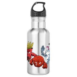 Aqua Teen Hunger Force Anime Graphic Waterfles