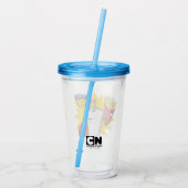 Aqua Teen Hunger Force Explosive Graphic Acryl Drinkbeker (Achterkant)