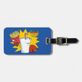 Aqua Teen Hunger Force Explosive Graphic Bagagelabel (Voorkant horizontaal)