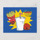 Aqua Teen Hunger Force Explosive Graphic Briefkaart (Voorkant)