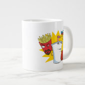 Aqua Teen Hunger Force Explosive Graphic Grote Koffiekop (Voorkant rechts)