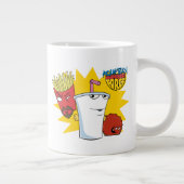 Aqua Teen Hunger Force Explosive Graphic Grote Koffiekop (Rechts)