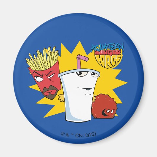 Aqua Teen Hunger Force Explosive Graphic Magneet (Voorkant)