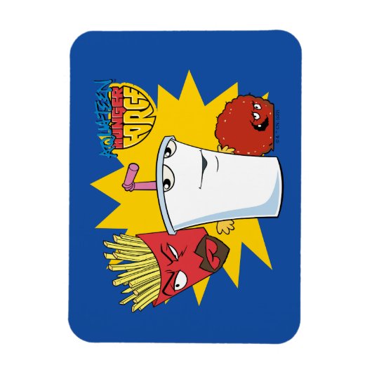 Aqua Teen Hunger Force Explosive Graphic Magneet (Verticaal)