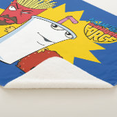 Aqua Teen Hunger Force Explosive Graphic Sherpa Deken (3/4)