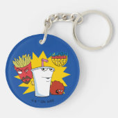 Aqua Teen Hunger Force Explosive Graphic Sleutelhanger (Achterkant)