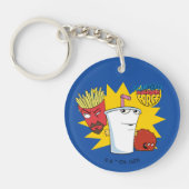 Aqua Teen Hunger Force Explosive Graphic Sleutelhanger (Voorkant)