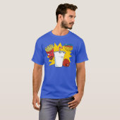 Aqua Teen Hunger Force Explosive Graphic T-shirt (Voorkant volledig)