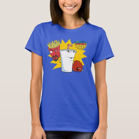 Aqua Teen Hunger Force Explosive Graphic T-shirt (Voorkant)