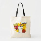 Aqua Teen Hunger Force Explosive Graphic Tote Bag (Voorkant)
