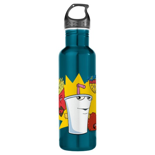 Aqua Teen Hunger Force Explosive Graphic Waterfles (Voorkant)