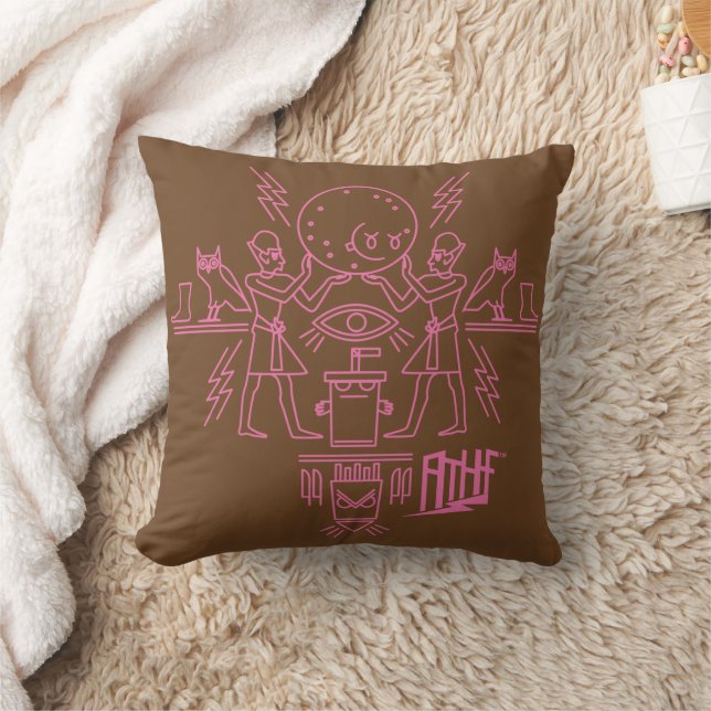 Aqua Teen Hunger Force Hiërogliefen Kussen (Deken)