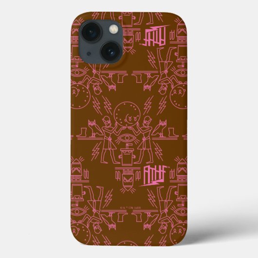 Aqua Teen Hunger Force Hieroglyphics Case-Mate iPhone Case (Achterkant)