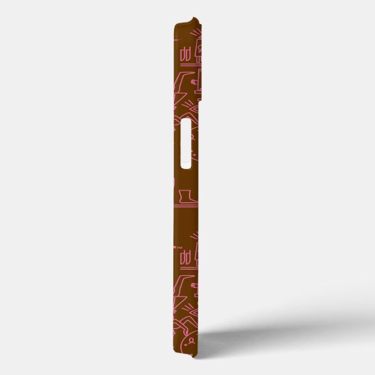 Aqua Teen Hunger Force Hieroglyphics Case-Mate iPhone Case (Achterkant / Rechts)