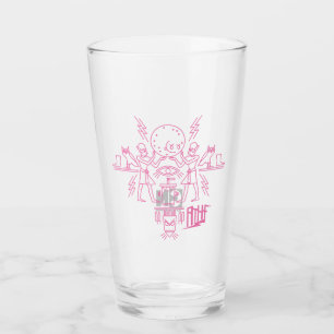 Aqua Teen Hunger Force Hieroglyphics Glas