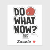 Aqua Teen Hunger Force Meatwad "Do What Now?" Sticker (Vel)