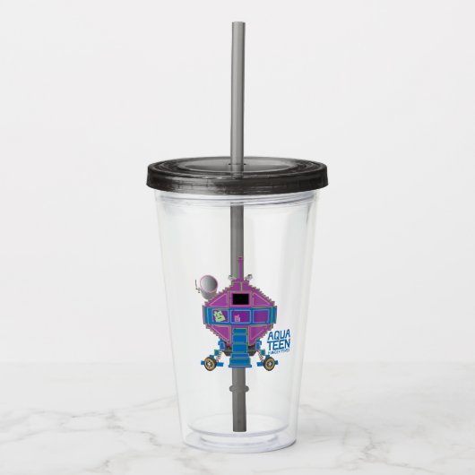 Aqua Teen Hunger Force Mooninites Car Acryl Drinkbeker (Voorkant)