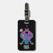 Aqua Teen Hunger Force Mooninites Car Bagagelabel (Voorkant verticaal)