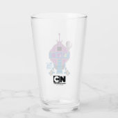 Aqua Teen Hunger Force Mooninites Car Glas (Achterkant)