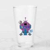 Aqua Teen Hunger Force Mooninites Car Glas (Voorkant)
