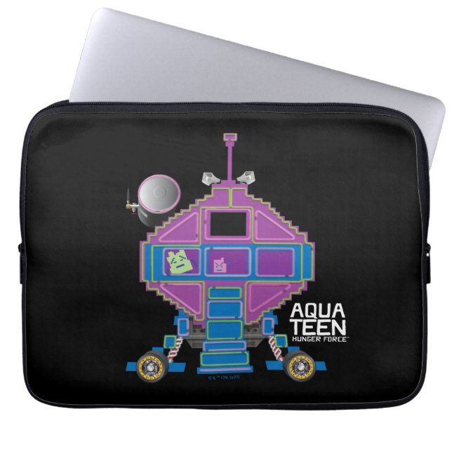 Aqua Teen Hunger Force Mooninites Car Laptop Sleeve (Voorkant)