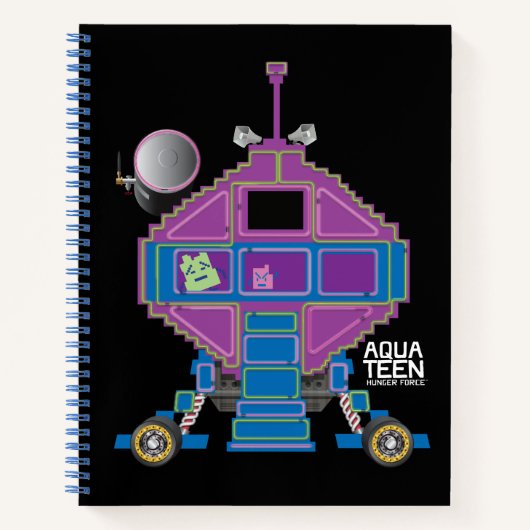 Aqua Teen Hunger Force Mooninites Car Notitieboek (Voorkant)