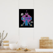 Aqua Teen Hunger Force Mooninites Car Poster (Keuken)