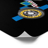 Aqua Teen Hunger Force Mooninites Car Poster (Hoek)