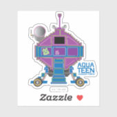 Aqua Teen Hunger Force Mooninites Car Sticker (Vel)