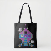 Aqua Teen Hunger Force Mooninites Car Tote Bag (Voorkant)